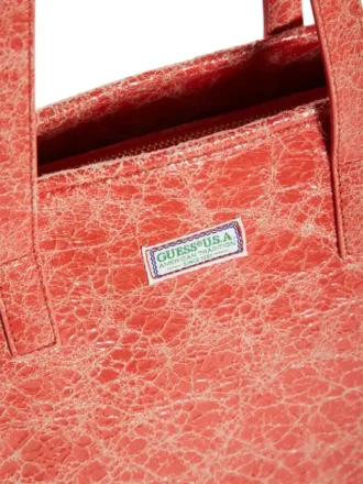 Cracked Leather Serapia Tote