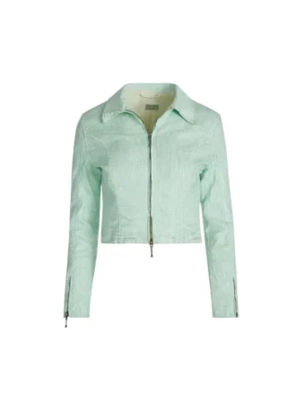 Crackle Denim Jacket