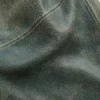 Crackled Leather Cargo Pants