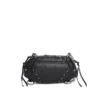 Crackled Leather Mini Fashion Bag