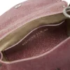 Crackled Leather Mini Fashion Bag