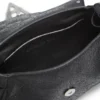 Crackled Leather Mini Fashion Bag
