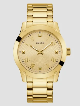 Crescent Diamond Analog Watch