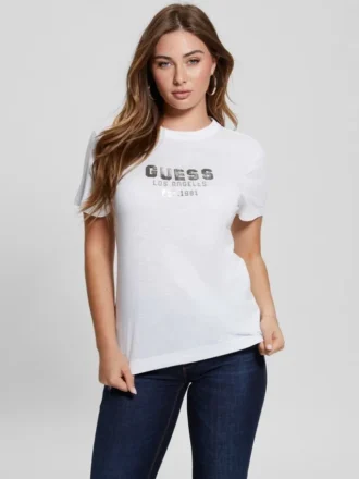 Crewneck Pyramide Studs Tee