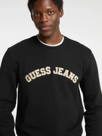 Crewneck Slim Collegiate Sweater