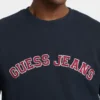 Crewneck Slim Collegiate Sweater