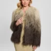 Cristina Faux-Fur Ombra Jacket