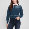 Crop Wool-Blend Cardigan