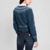Crop Wool-Blend Cardigan