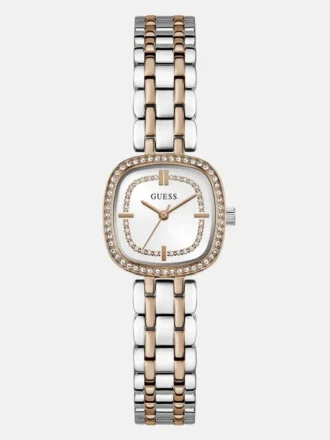 Crystal Recycled Steel Analogue Watch