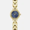 Crystal Recycled Steel Analogue Watch