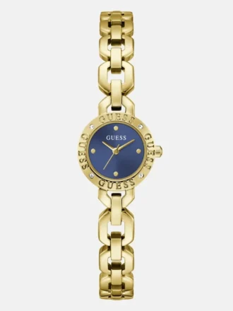 Crystal Recycled Steel Analogue Watch