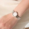 Crystal Recycled Steel Analogue Watch