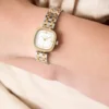 Crystal Recycled Steel Analogue Watch