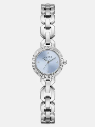 Crystal Recycled Steel Analogue Watch 22 Mm