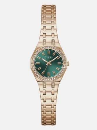 Crystal Recycled Steel Analogue Watch 25 Mm