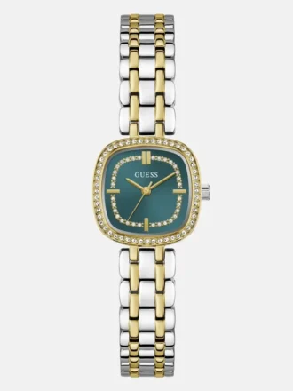 Crystal Recycled Steel Analogue Watch 25 Mm