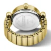Crystal Stainless Steel Analogue Ring 18 Mm
