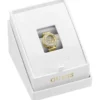Crystal Stainless Steel Analogue Ring 18 Mm