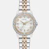 Crystal Stainless Steel Analogue Watch