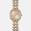 Crystal Stainless Steel Analogue Watch