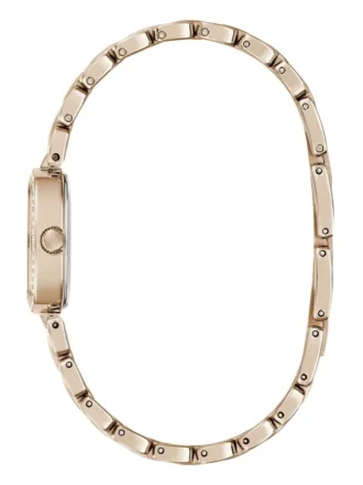 Crystal Stainless Steel Analogue Watch