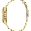 Crystal Stainless Steel Multi-Function Watch