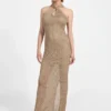 Cynthia Keyhole Maxi Dress