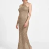 Cynthia Keyhole Maxi Dress