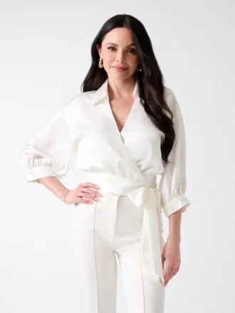 Daisy Wrap Top