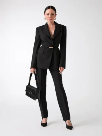 Dalia Single-Breasted Blazer