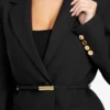 Dalia Single-Breasted Blazer
