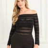 Dani Striped Bodysuit