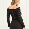 Dani Striped Bodysuit