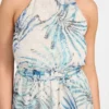 Danielle Halter Chiffon Dress