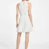 Danielle Halter Chiffon Dress