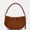 Danya Suede Shoulder  Bag
