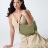 Danya Suede Shoulder  Bag