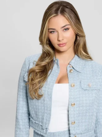 Daphnee Tweed Cropped Jacket