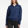 Dark Indigo Half-Zip Sweatshirt