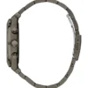 Dark Silver-Tone Multifunction Watch