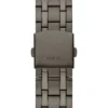 Dark Silver-Tone Multifunction Watch