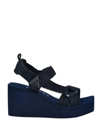 Dawsin Rhinestone Wedge Sandals