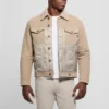 Dean Denim Sherpa Jacket
