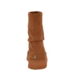 Deinna Fold-Over Suede Booties