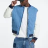 Denim Letterman Jacket