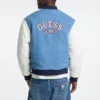 Denim Letterman Jacket