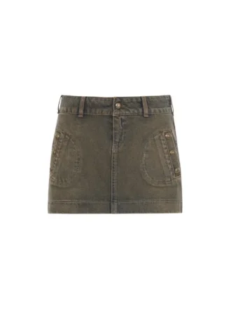 Denim Mini Skirt