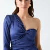 Diamond One-Shoulder Dress