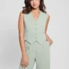 Dina Cropped Blazer Vest